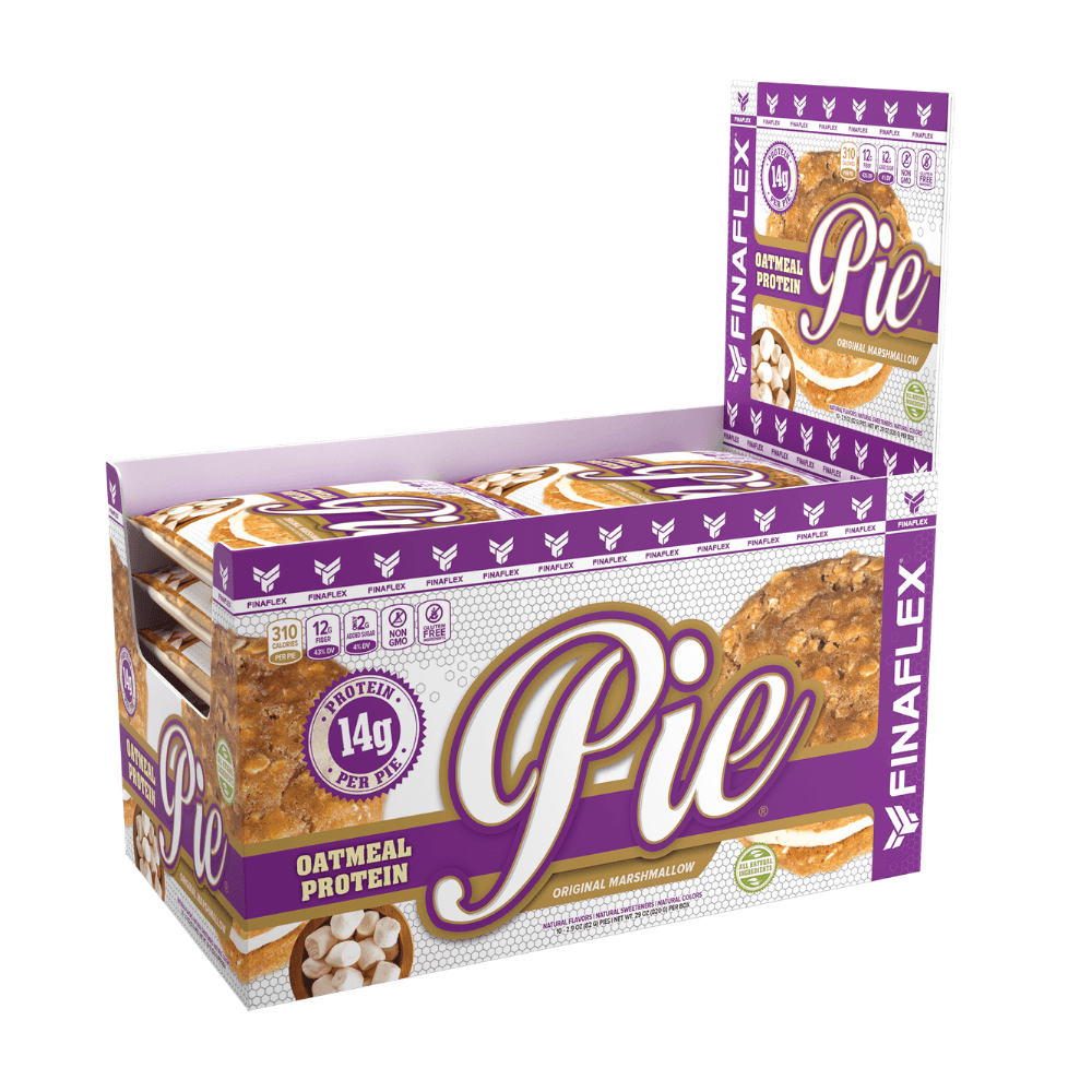 The Original Marshmallow Finaflex Healthy Protein Pies - Boxes of x10 - High Fibre & Gluten Free