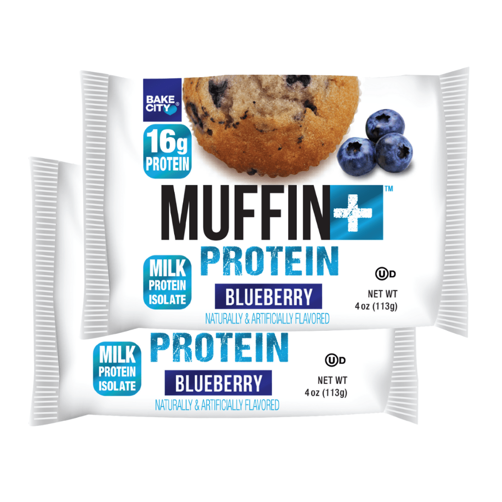 Boxes of Blueberry Flavoured Protein Muffins - 6x113g Pack