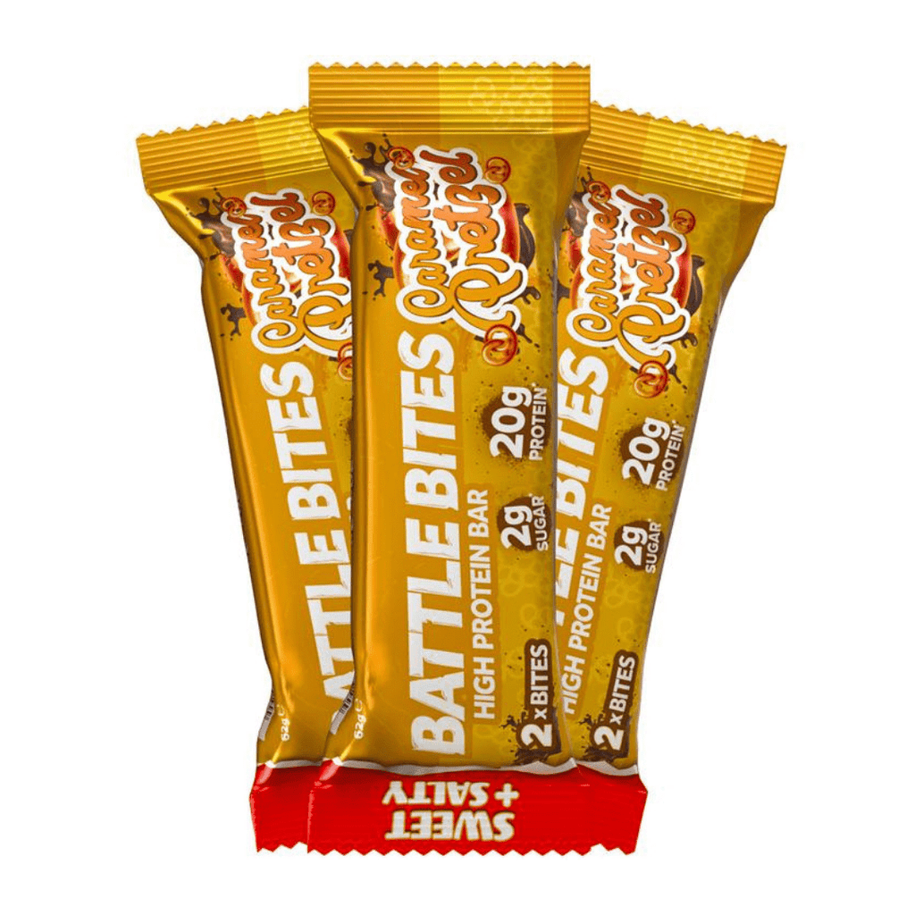 Battle Snacks Protein Battle Bites Caramel Pretzel - Protein Package