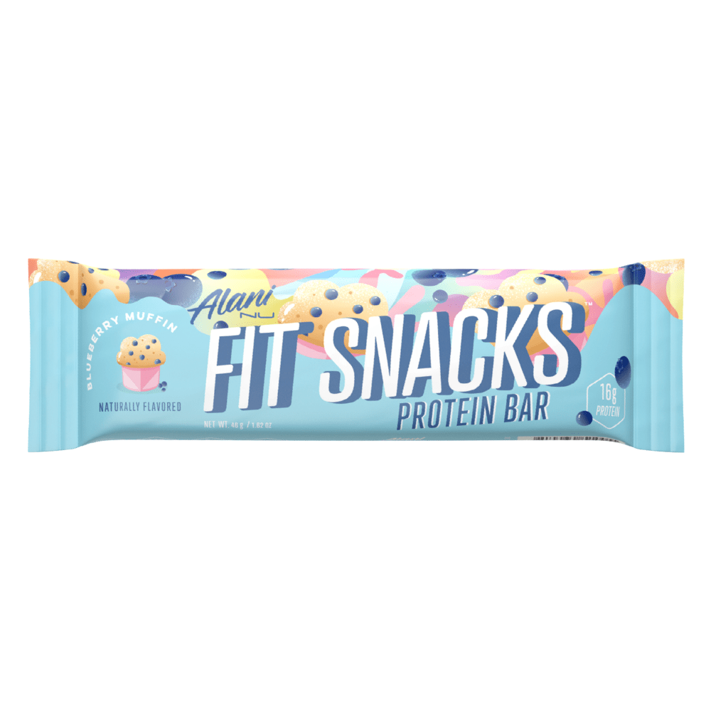 Blueberry Muffin Fit Snacks Single Protein Bars Alani NU - Pick and mix - Protein Package