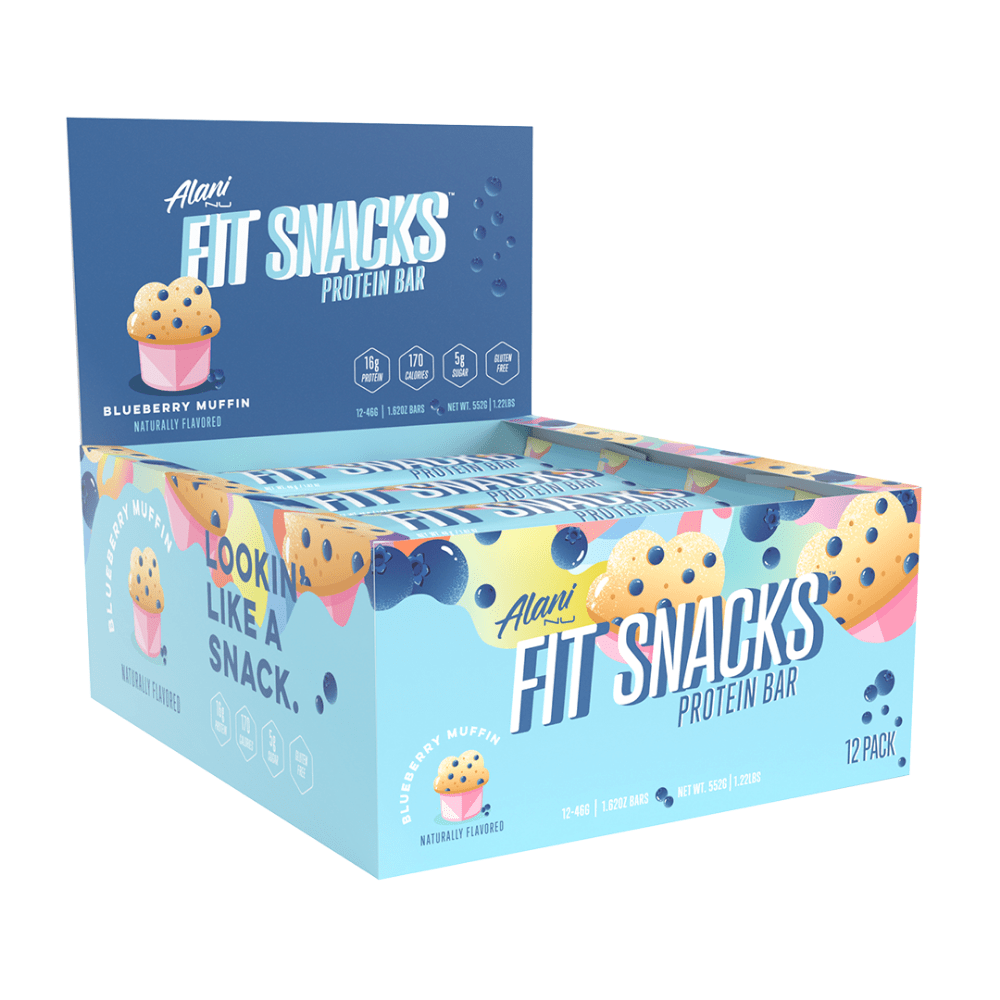 Box of Fit Snacks Protein Bars by Alani Nu (12 Pack)