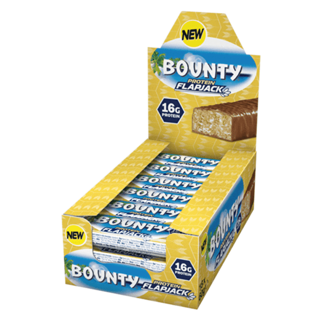 Bounty Hi-Protein Flapjack Box (18 Flapjacks), Protein Flapjacks, Bounty, Protein Package Protein Package Pick and Mix Protein UK