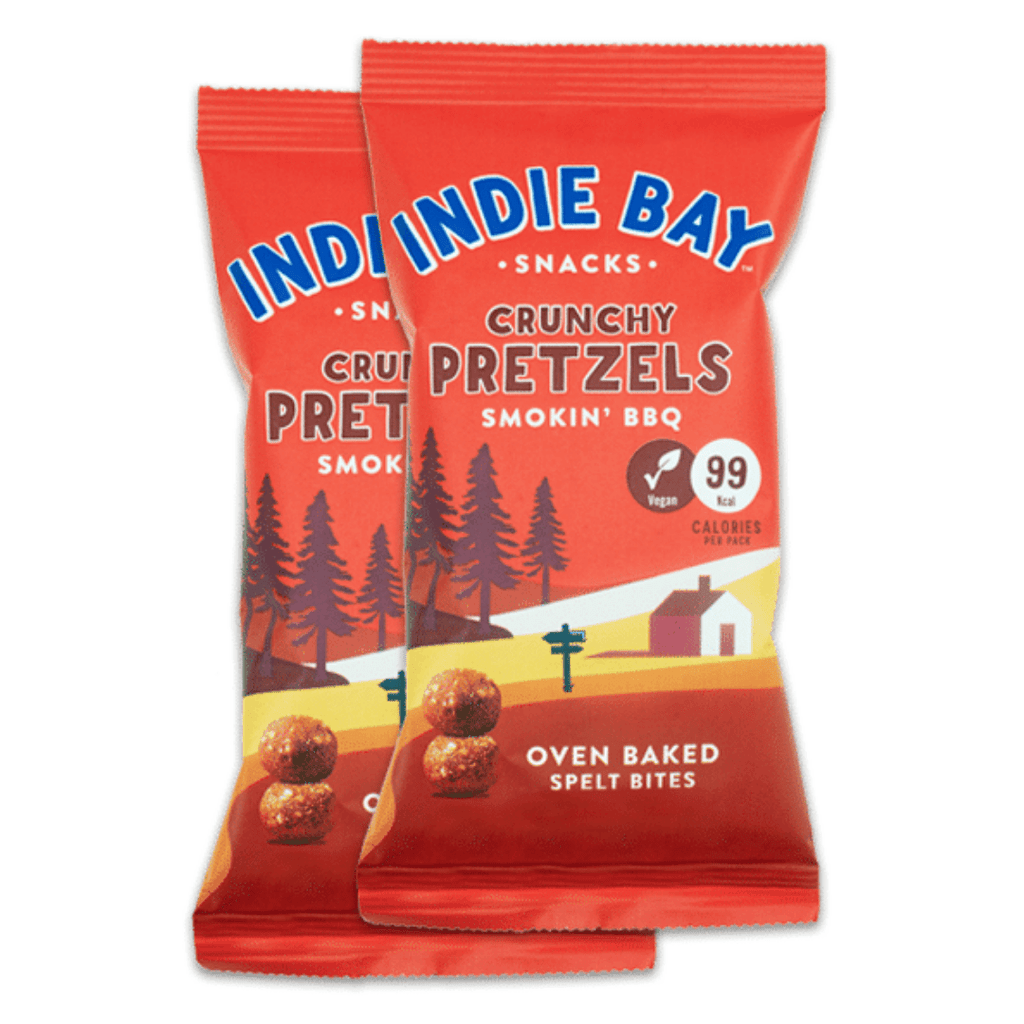 Indie Bay Snacks Protein Pretzel Bites Box (14 Packets)