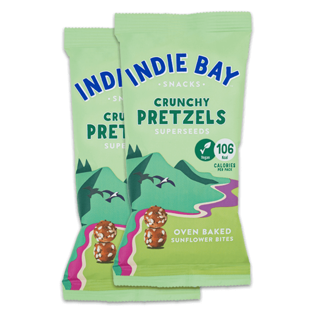 Indie Bay Snacks Protein Pretzel Bites Box (14 Packets)