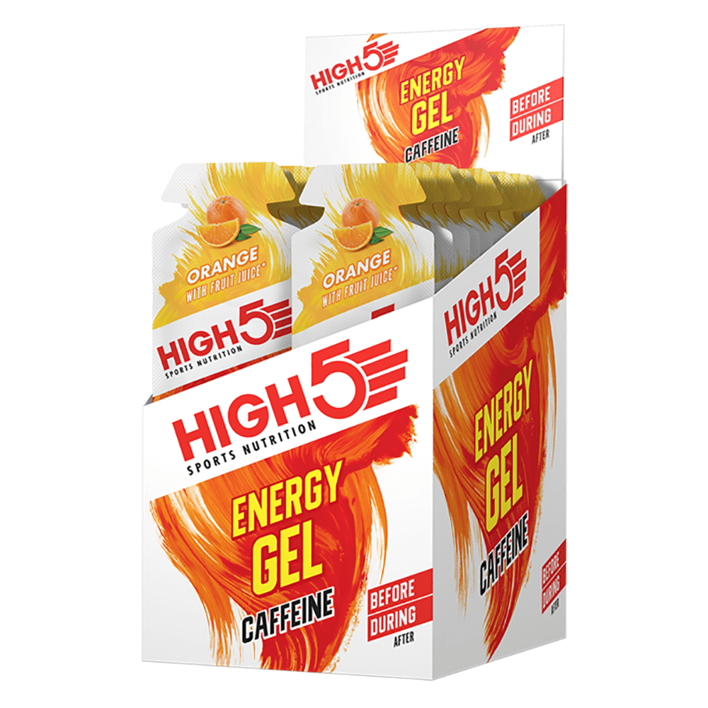 High 5 Energy Caffeine Gel Orange, Energy Gels, High 5, Protein Package Protein Package Pick and Mix Protein UK