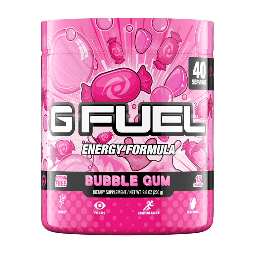 Sugar-Free Low-Calorie Energy Drink Formula Mix For Gamers & Esports Players - Made by GFUEL for the UK and EU