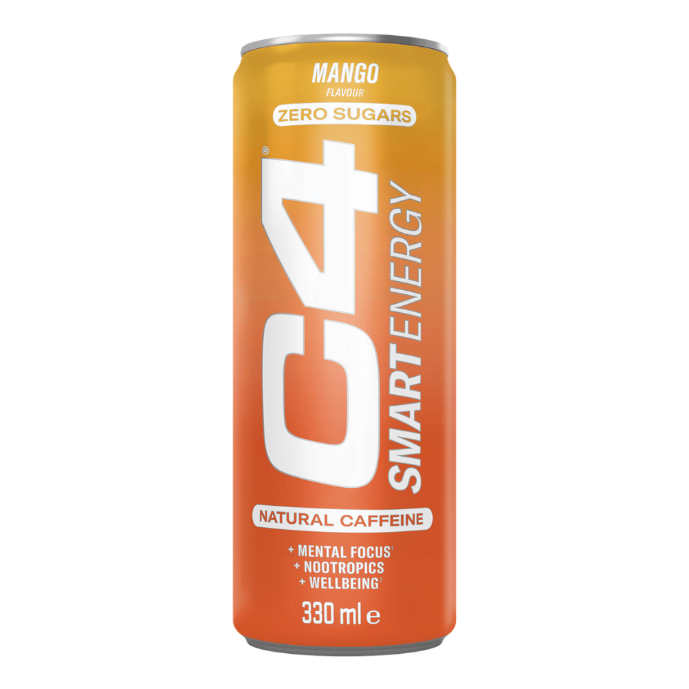 Mango Flavoured C4 Smart Energy Drinks - 1x330ml