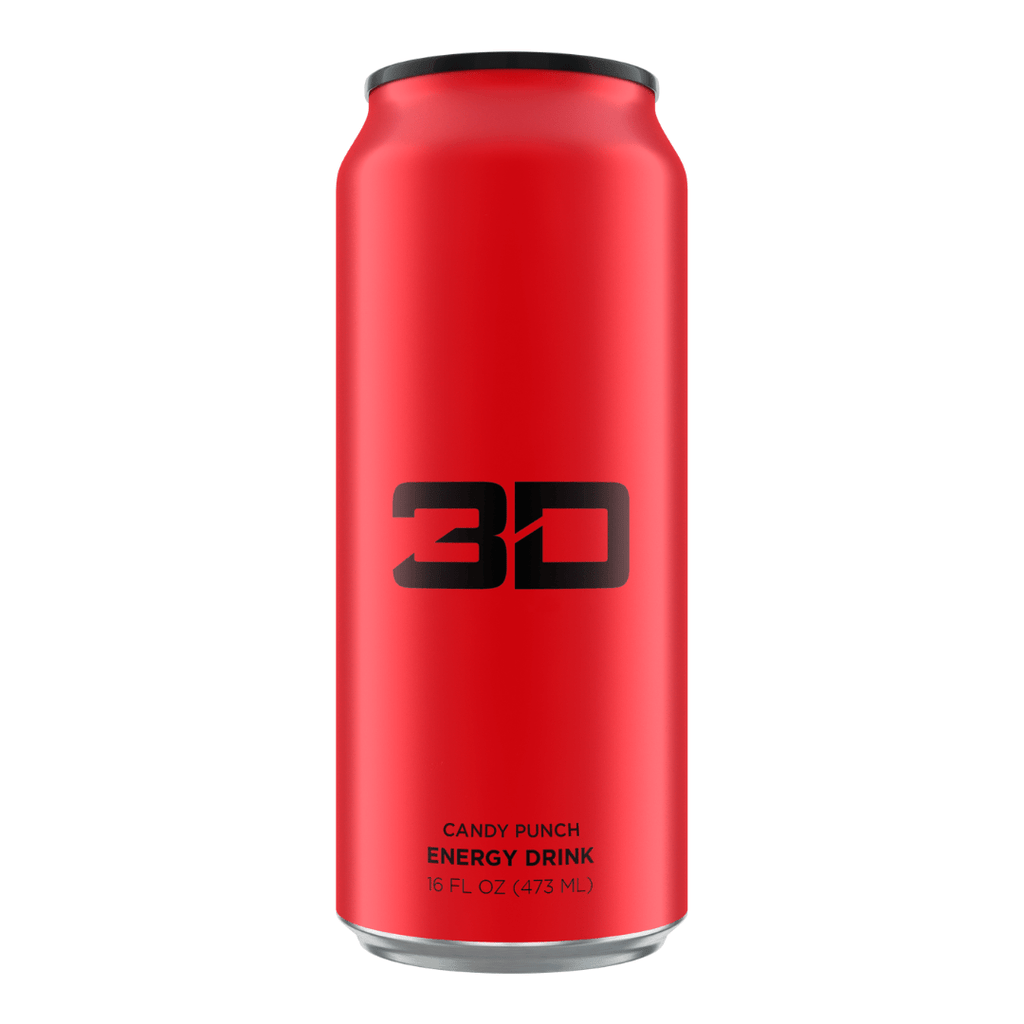 Christian Guzman's 3D Energy Drink Red Candy Punch - Protein Package