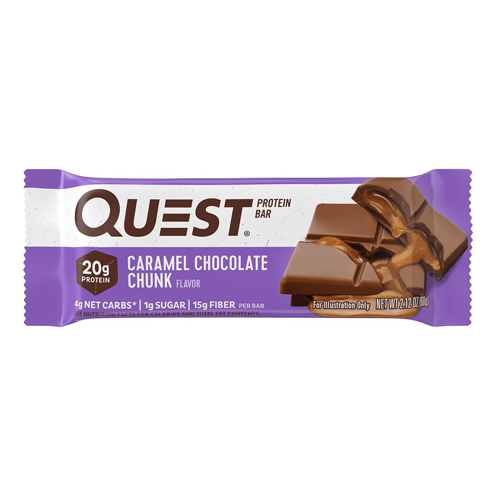 Pick and mix Quest Nutrition Protein Bars Caramel Chocolate Chunk 60g