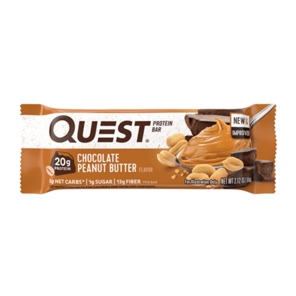 Quest Nutrition Protein Bar Chocolate Peanut Butter, Protein Bars, Quest Nutrition, Protein Package Protein Package Pick and Mix Protein UK