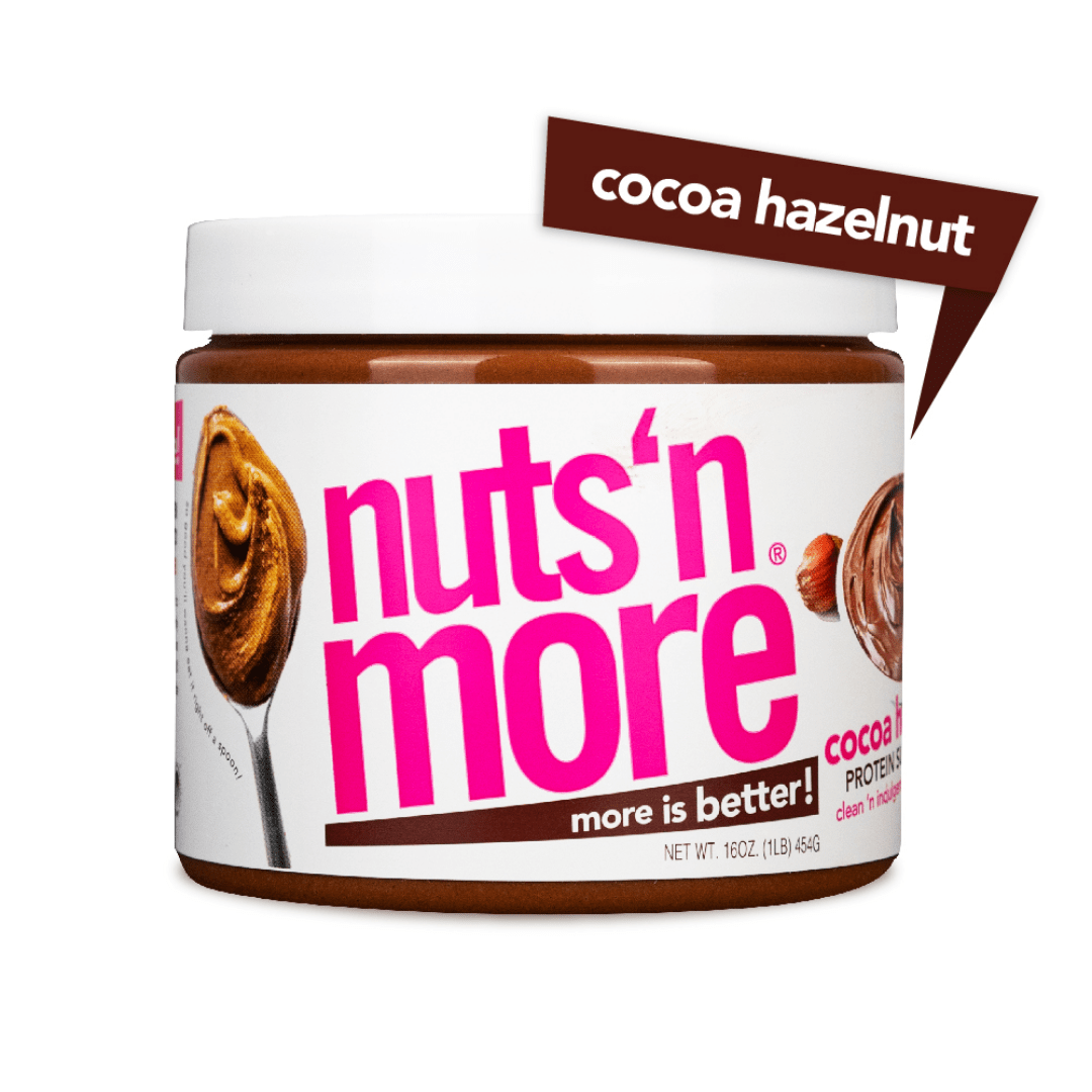 Hazelnut Cocoa Nuts 'N More Protein Spread Hazelnut Butter 454g | UK ...