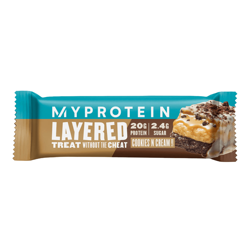 MyProtein 6 Layer Protein Bar Cookies & Cream - Protein Package