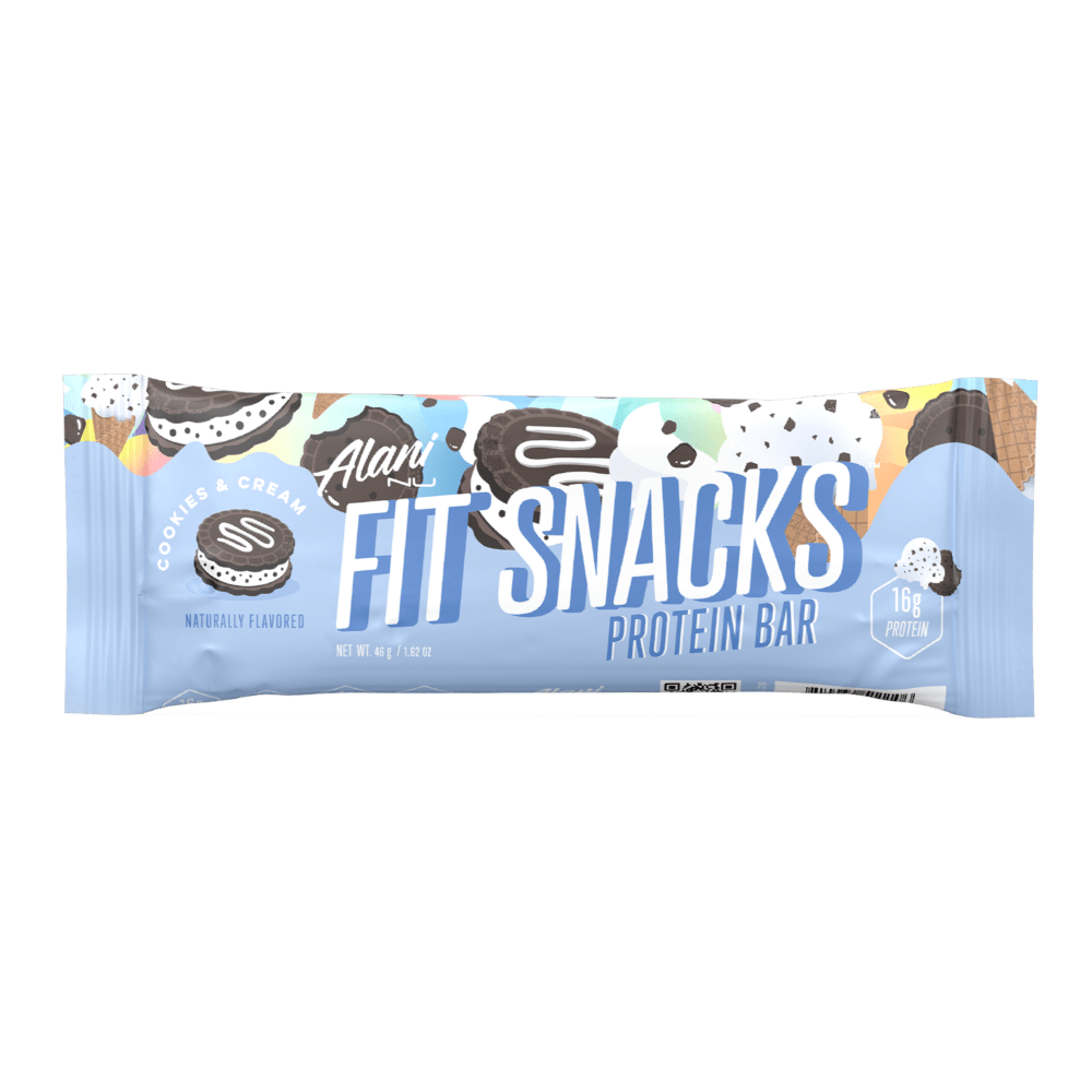 Mix & Match Alani Nu Protein Bars - Cookies and Cream Flavour Single Bar 46g - Protein Package UK