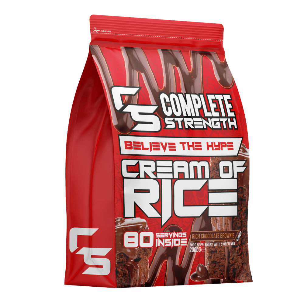 Rich Chocolate Brownie Cream of Rice Supplement UK - Protein Package (80 Serving Bags)