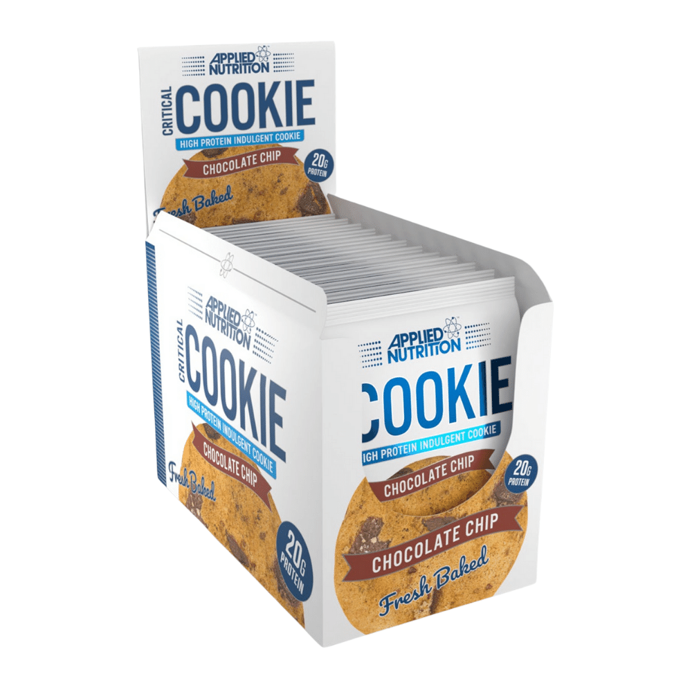 12 Pack of Applied Nutrition High Protein Cookies - Chocolate Chip flavoured