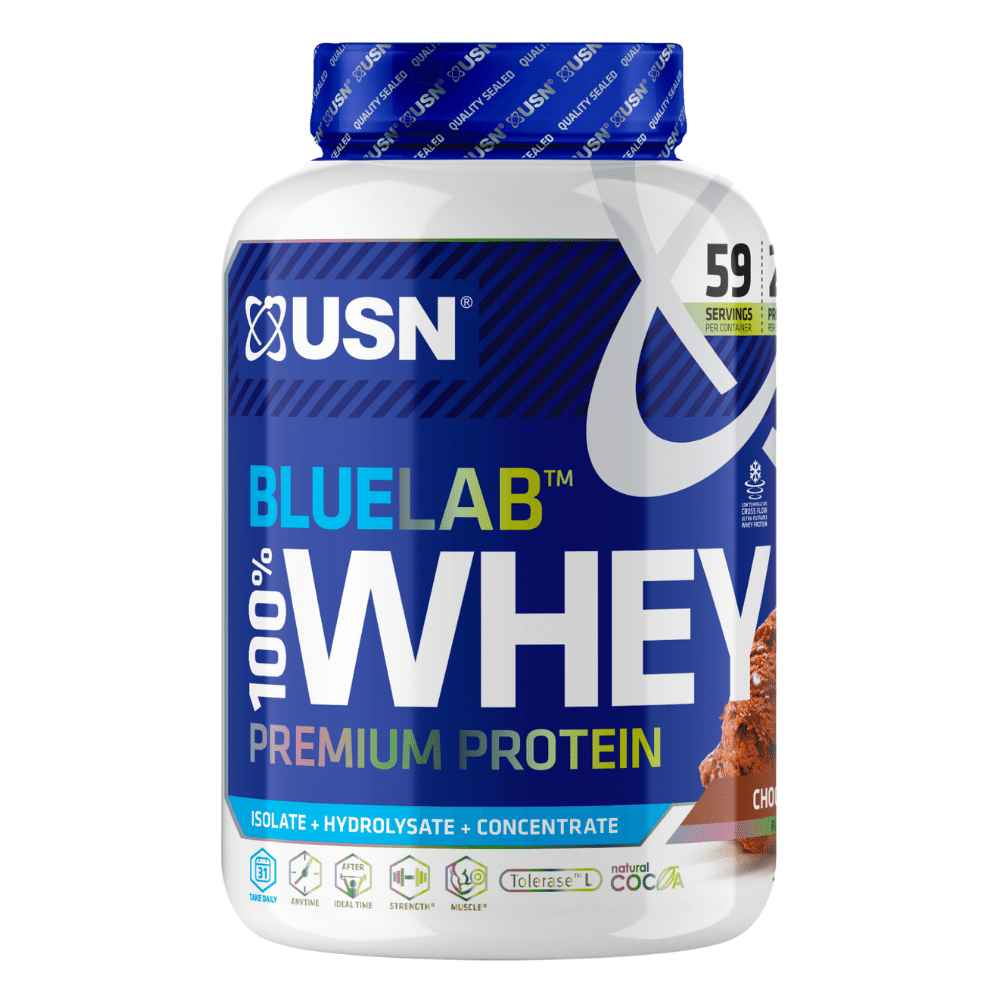 Chocolate Flavoured USN High-Quality Whey Protein Powder - Protein Package