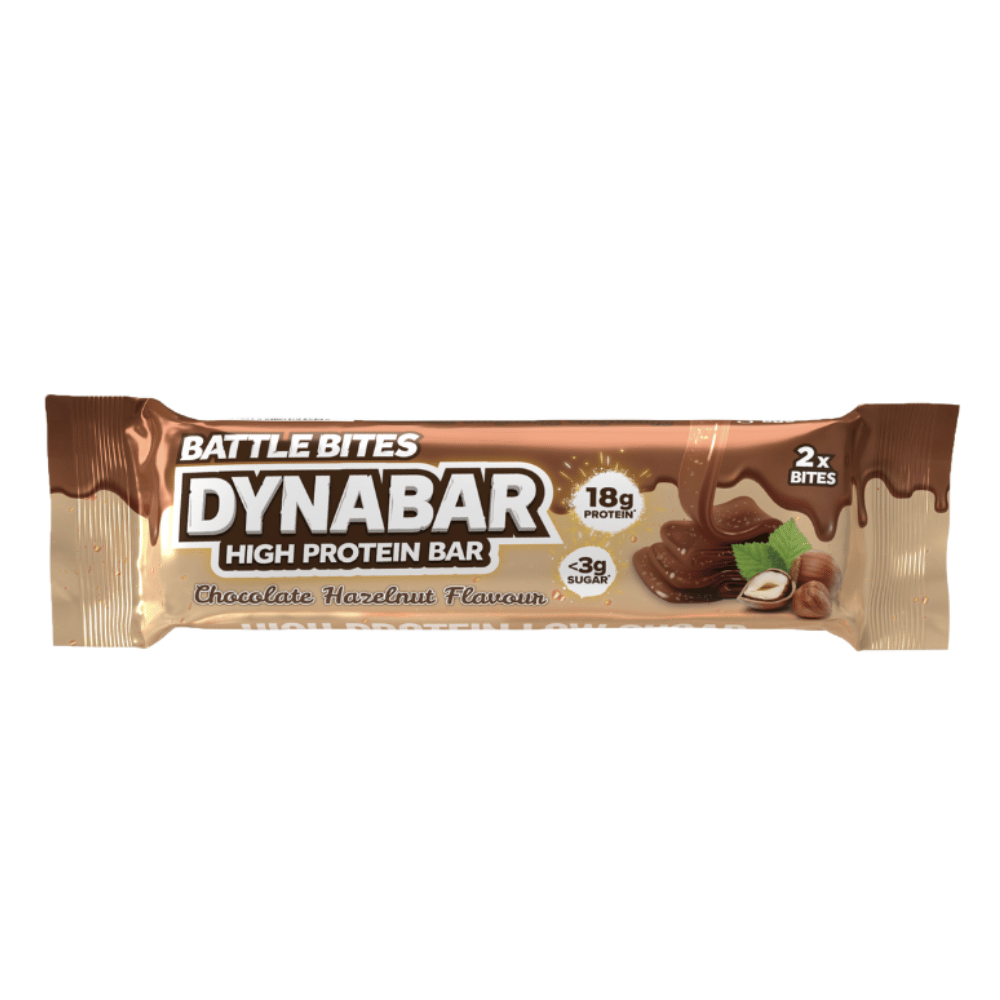 Chocolate Hazelnut Battle Bites DynaBar High Protein Bar - 1x60g - Protein Package