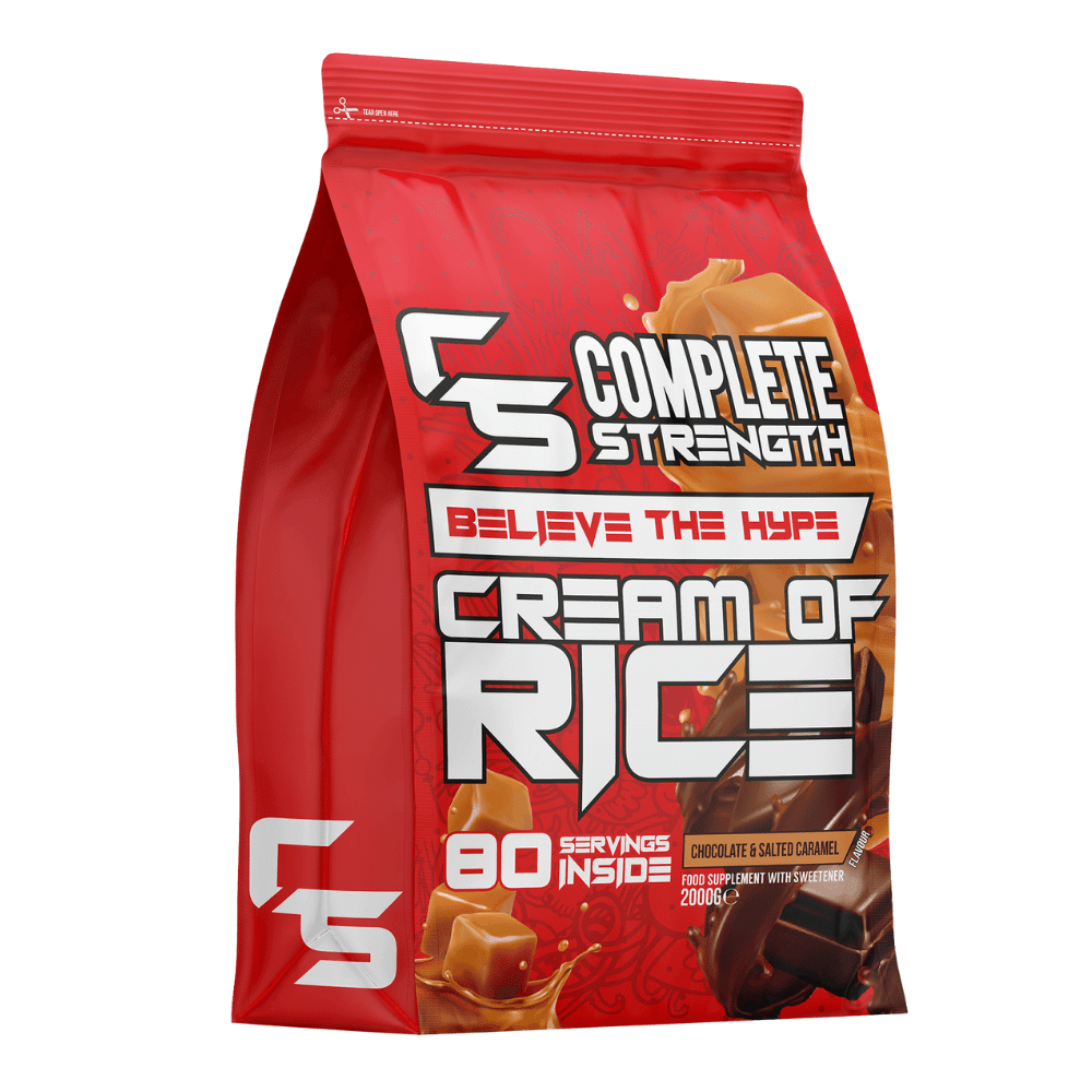 Cream of Rice 2kg Bag - Chocolate Salted Caramel Flavour - Food Supplement