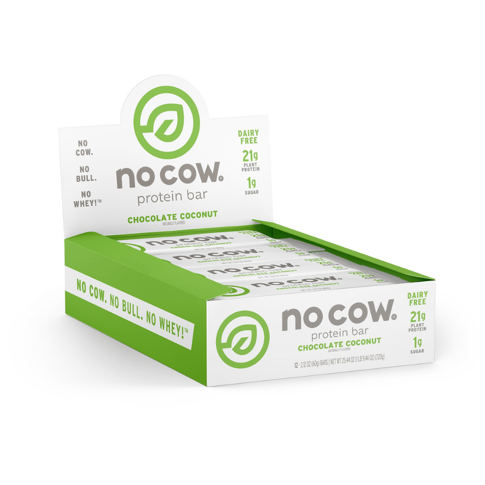 Low Calorie NoCow Coconut and Chocolate Protein Bars - Inspired by Bounty