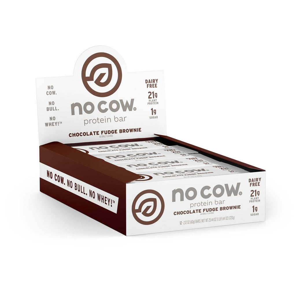 Chocolate Fudge Brownie Flavoured NoCow Bar - 12x60g Boxes