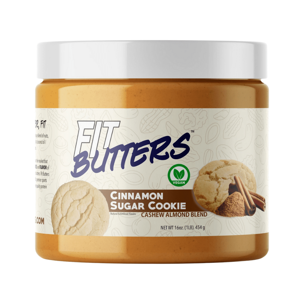 Vegan Fit Butter Protein Spreads - Cinnamon Sugar Cookie Flavour - Cashew Almond Nut Blend