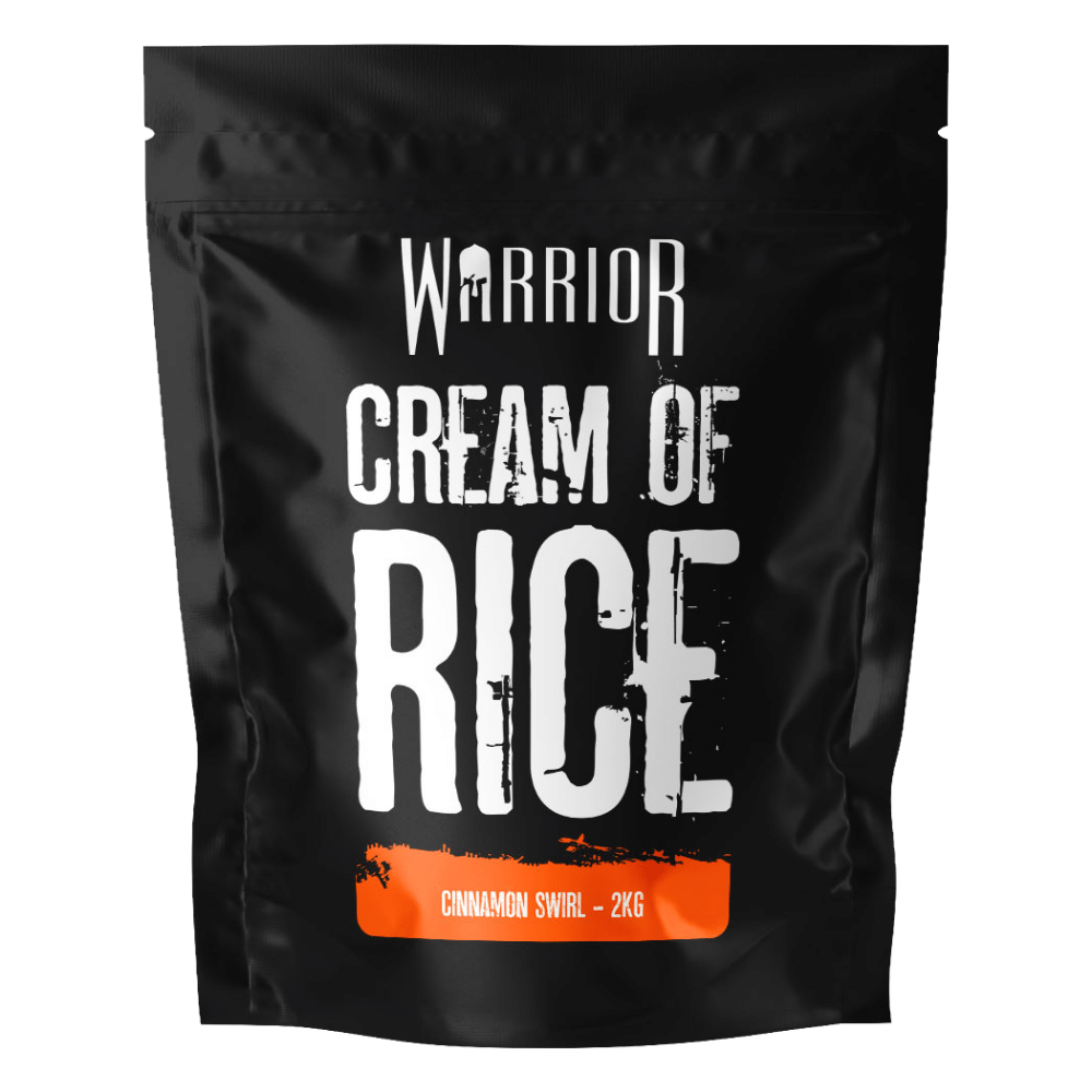 Warrior Supplements Cream Of Rice - Cinnamon Swirl Flavour - 40 Serving / 2kg Packs
