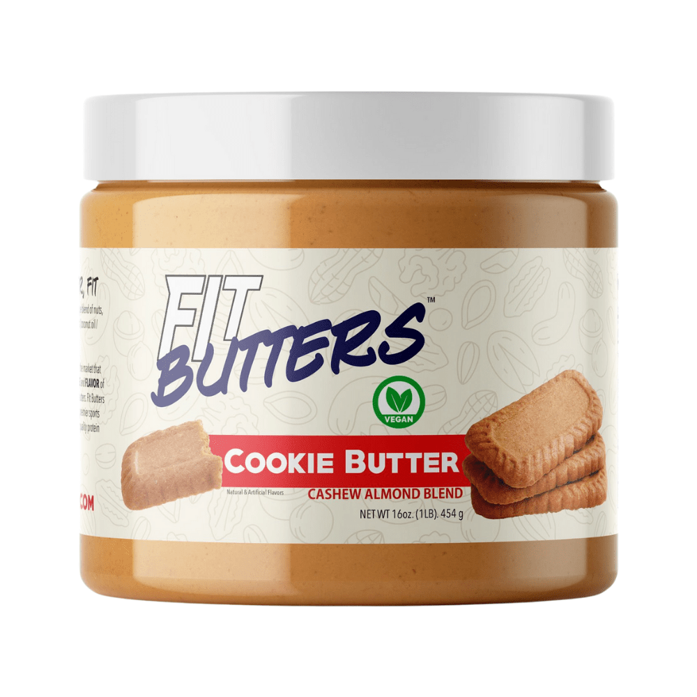 Vegan Cookie Butter Flavoured Fit Butters - Made by Ryan Bucki and Danielle Bucki