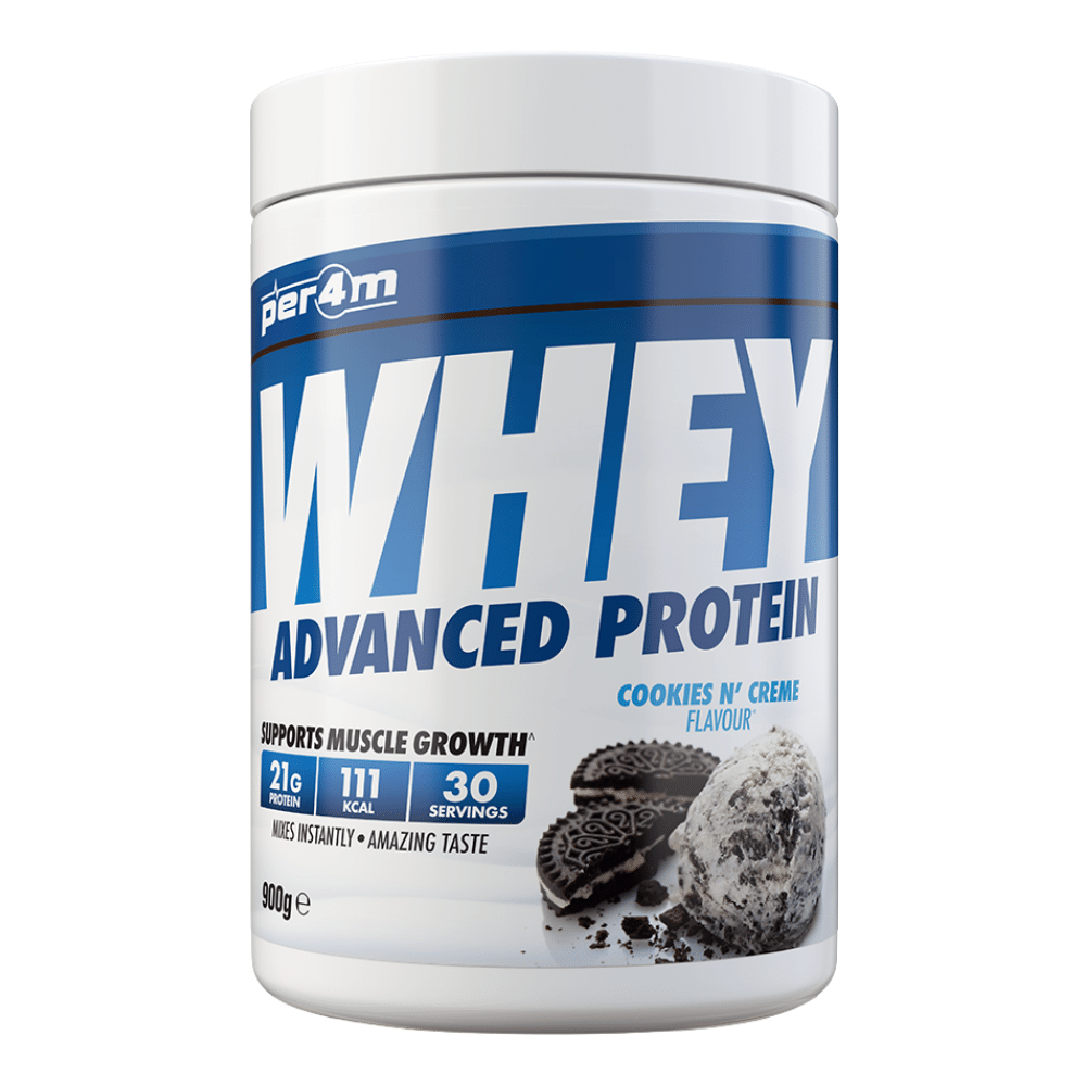 PER4M Cookies and Creme Healthy Whey Protein Powders - 900g Pack