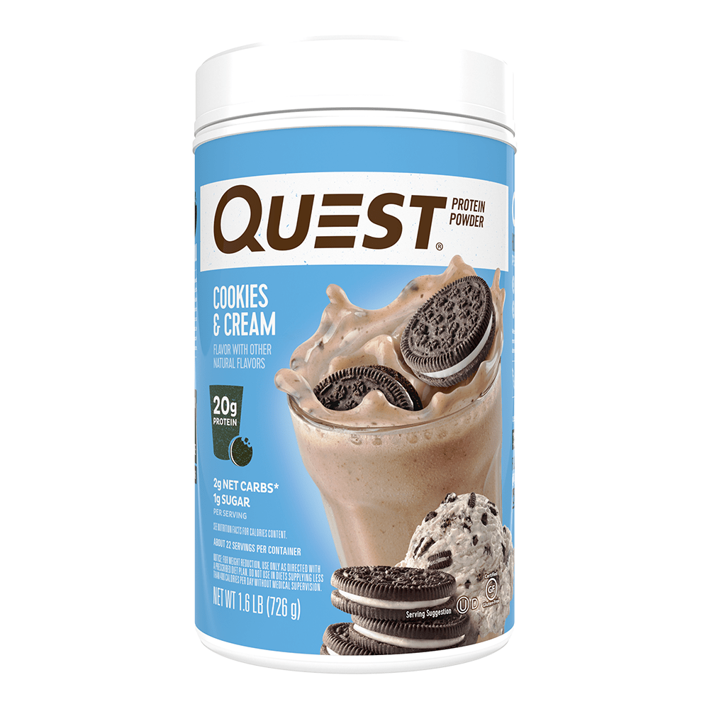Cookies & Cream 726g Protein Powder by Quest Nutrition - Protein Package UK