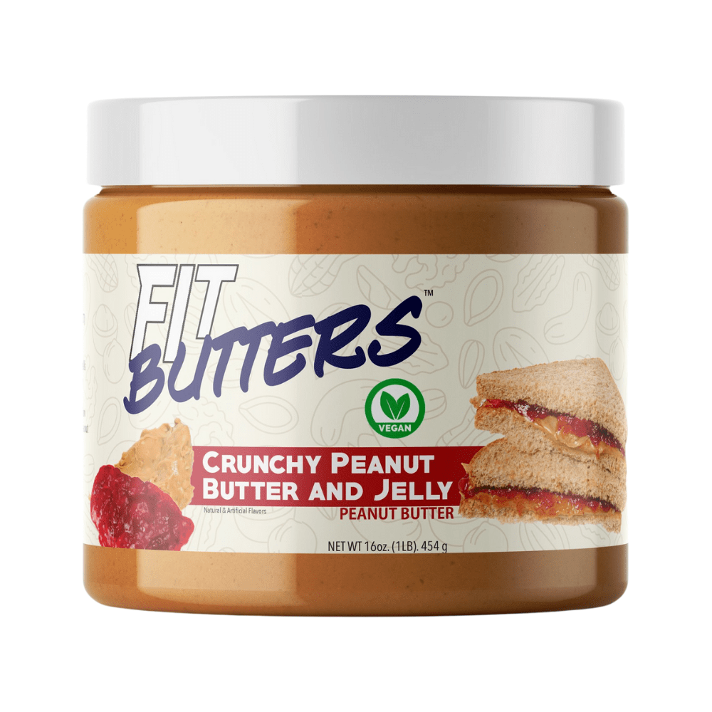 Vegan Nut Butter by Fit Butters Made With Ambrosia Collective's Peanut Butter and Jelly Planta Protein
