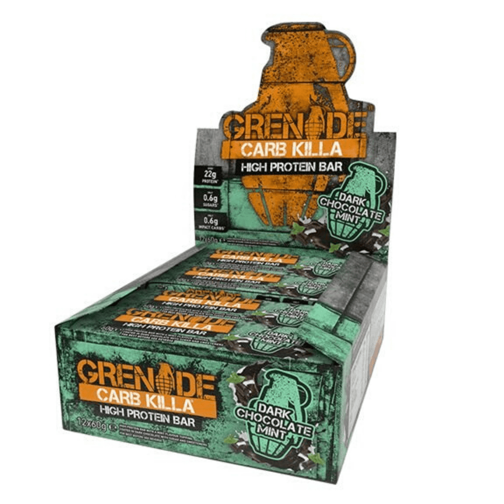 Grenade Mint and Dark Chocolate Inspired Health Bars - Pick and Mix Protein UK