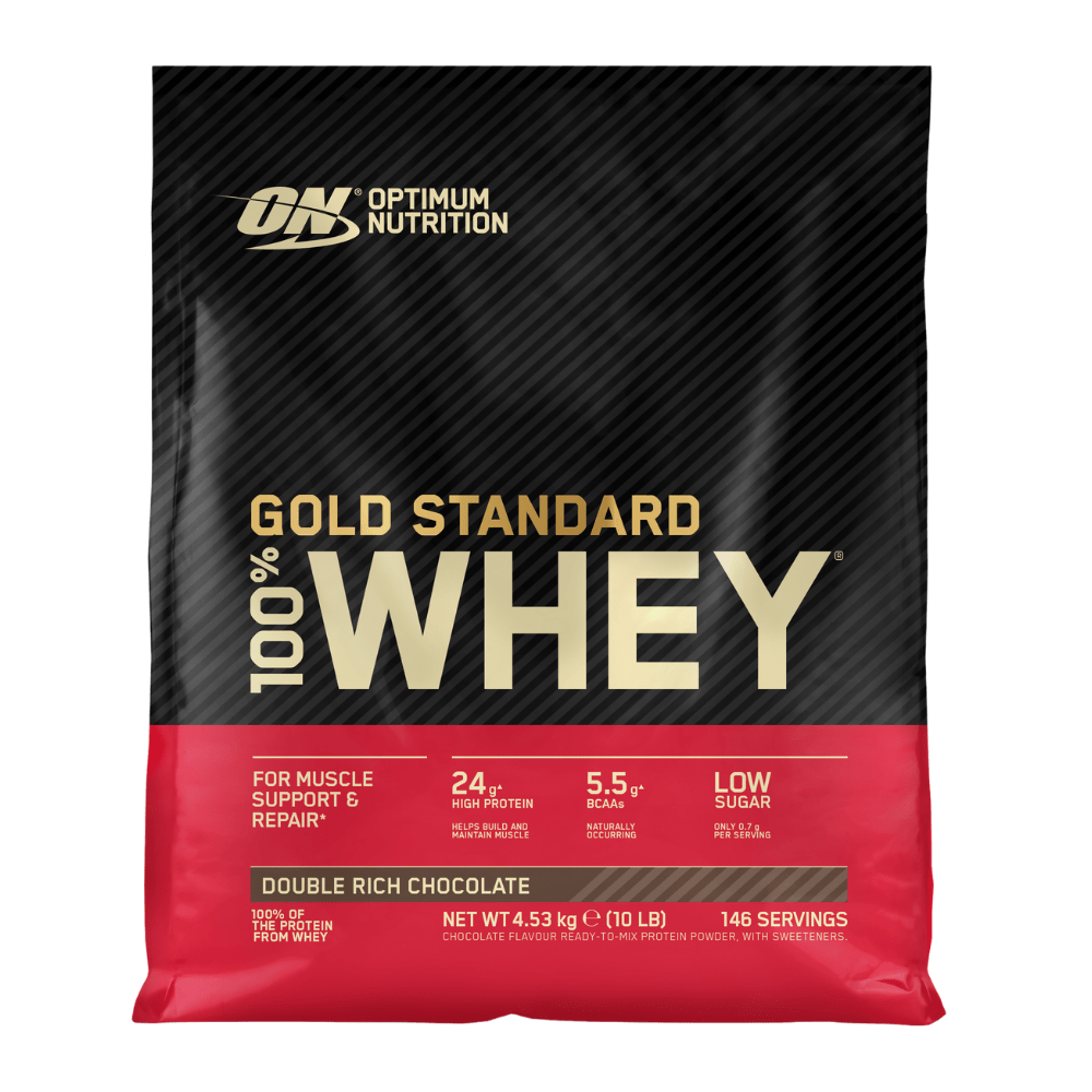 Double Rich Chocolate Flavoured 4.45kg 100% Whey Gold Standard Protein Powders