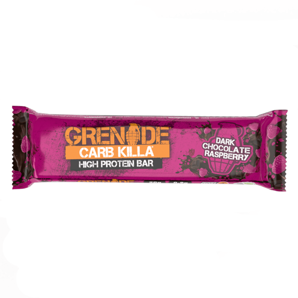 Grenade's Carb Killa Protein Bar Dark Chocolate Raspberry - Protein Package - Old Packaging