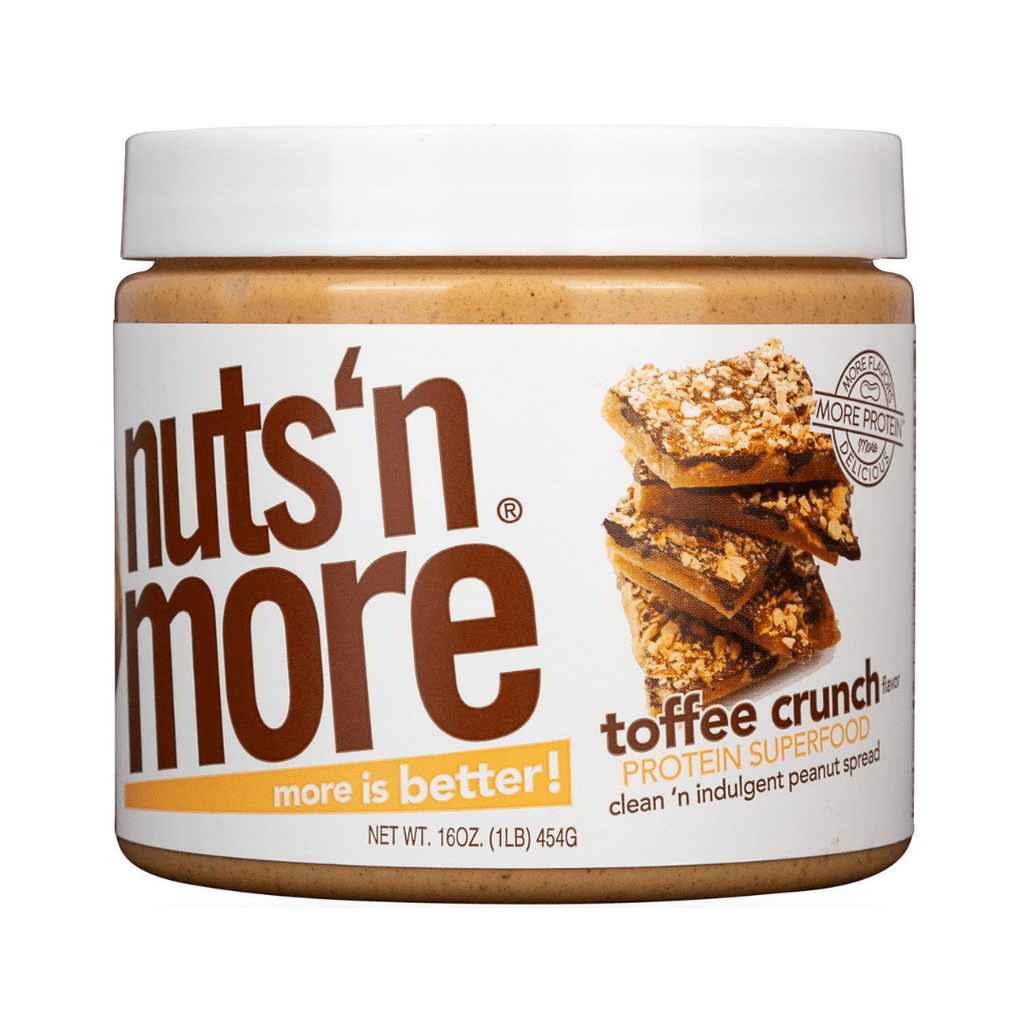 Nuts 'N More Peanut Butter Protein Spread Toffee Crunch - Protein Package