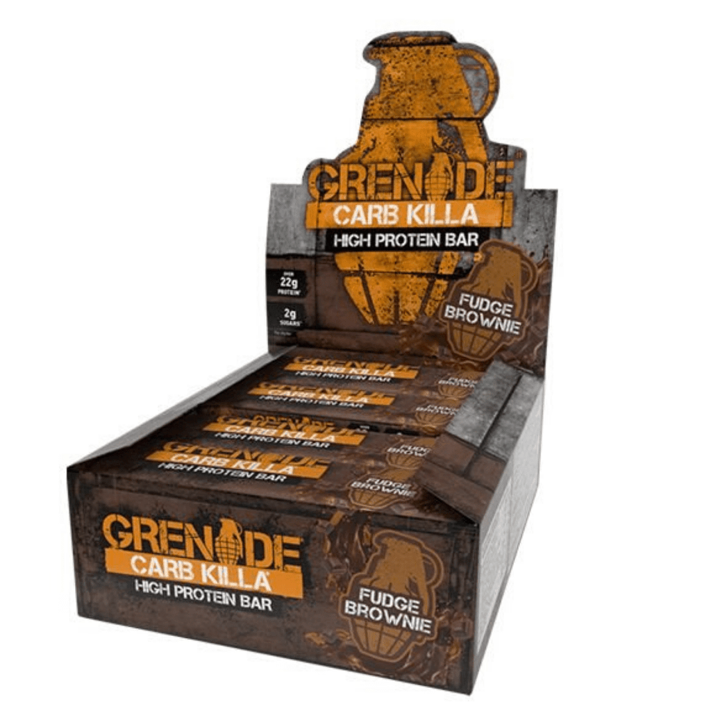 Informed Sports Approved Fudge Brownie Carb Killa High Protein Bar Packs of x12