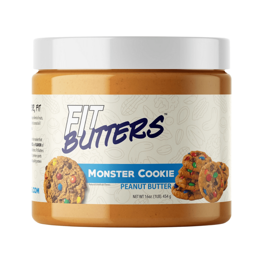 Cookie Monster Peanut Butter High Protein Spreads UK - Made by Fit Butters