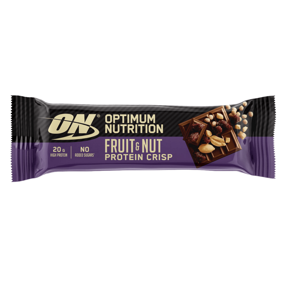 Optimum Nutrition UK Fruit and Nut Protein Crisp Bars - Single 70g Bar - Mix & Match Optimum Nutrition UK - Protein Package