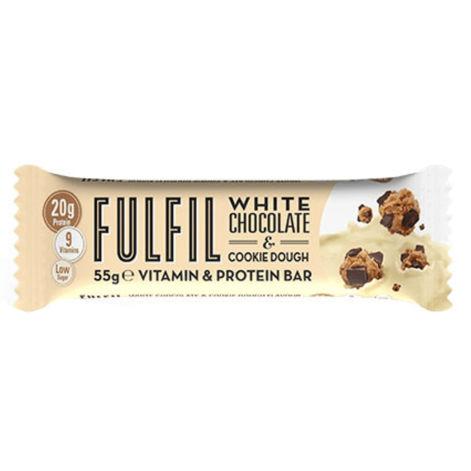 Fulfil Nutrition Vitamin & Protein Bar White Chocolate Cookie Dough - Protein Package