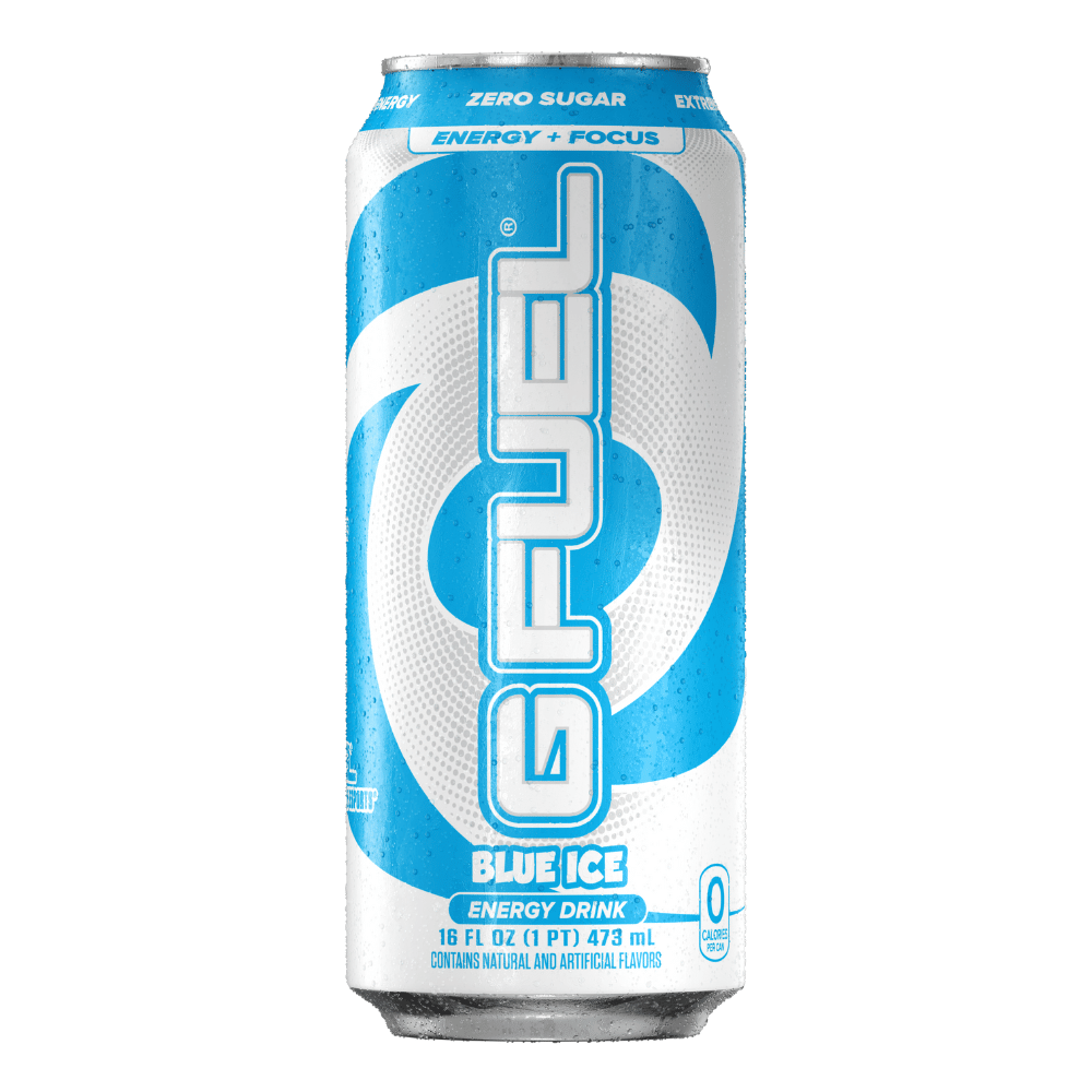 Blue Ice GFUEL UK Energy Drink Can - 1x473ml
