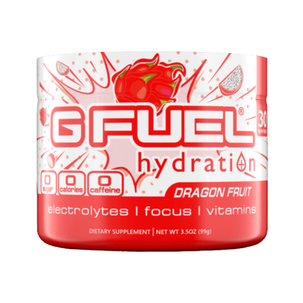 GFUEL Dragon Fruit Flavoured Hydration Dietary Supplement Formula - Zero Calorie Mixture