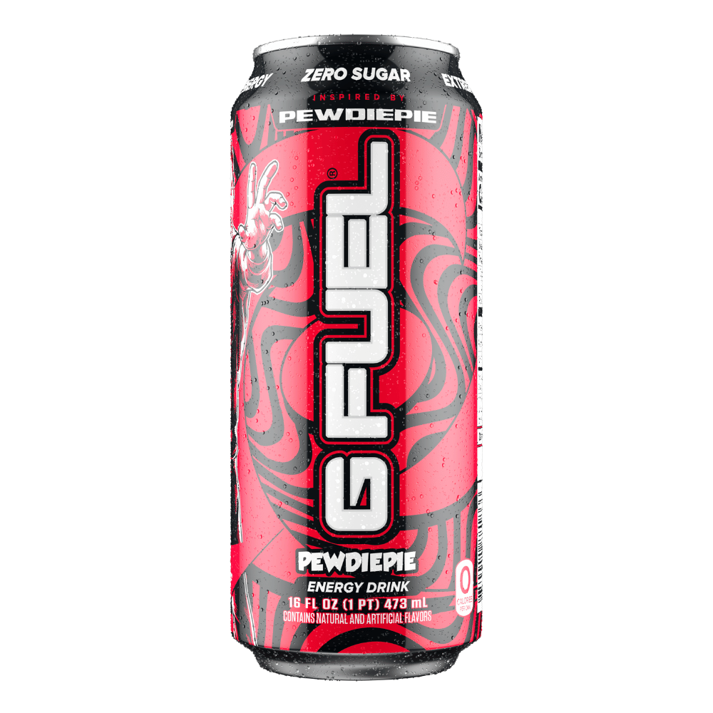 GFUEL Zero Calorie Energy Drinks PEWDIEPIE