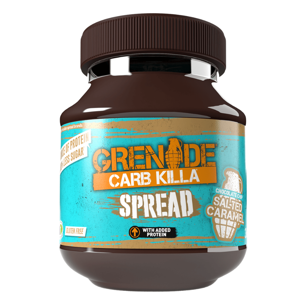 Salted Caramel Chocolate Chip Grenade 360g High Protein Spreads - Mix & Match Grenade Spreads UK - Protein Package