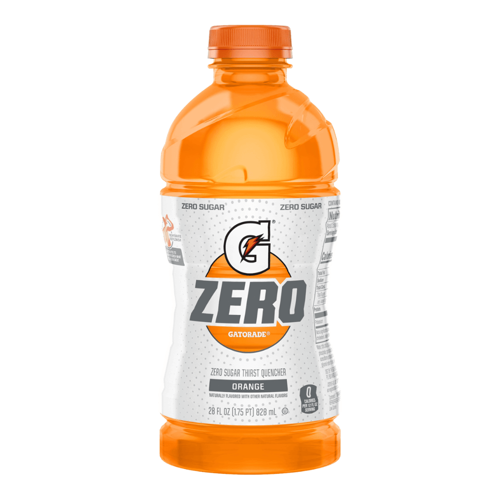 Gatorade Orange Zero Sugar Electrolyte Energy Drinks - UK - Protein Package