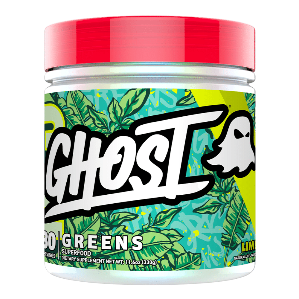 Ghost Lifestyle Greens Superfood Supplement - Lime Flavour - 30 Serving Tubs