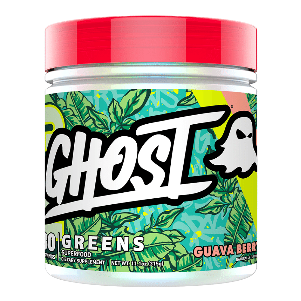 Guava Berry Ghost Greens Dietary Supplement - 315g Tubs (30 Servings)