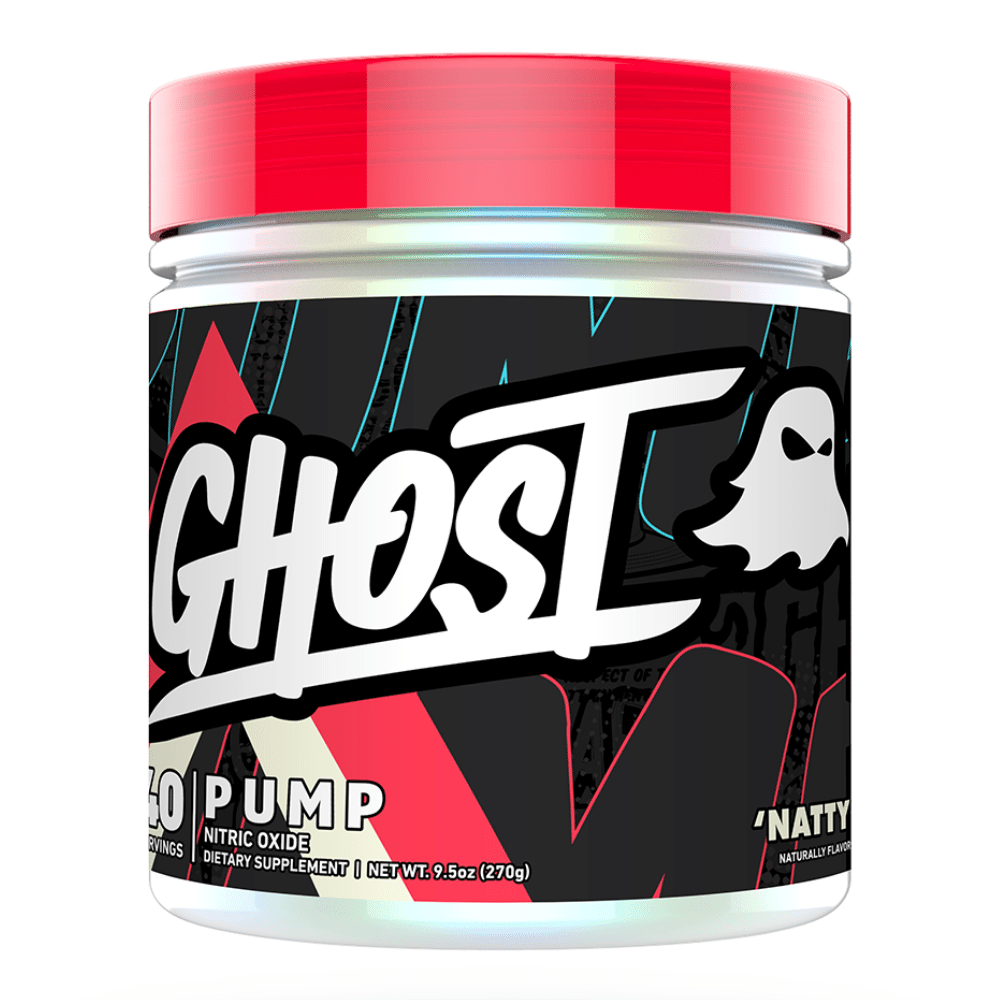 Natty (Unflavoued) Ghost Lifestyle Pump Pre-Workout - 40 Serving Tubs 