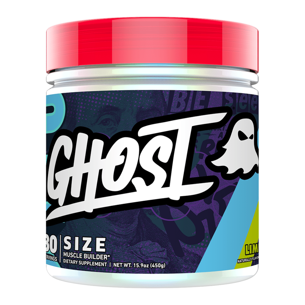 Ghost Lifestyle Lime Creatine Size Muscle Builder - 450g (30 Serving Tubs)