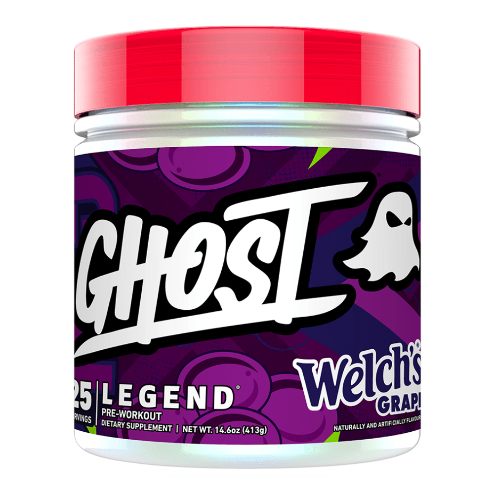 Ghost Lifestyle x Welch's Grape Legend Pre-Workout Supplements - 25 Serving Tubs UK
