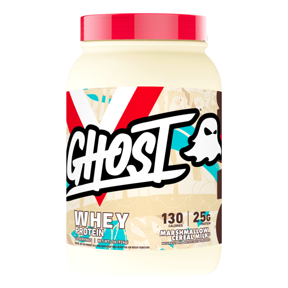 Marshmallow and Cereal Milk Flavoured Whey Protein by Ghost Supplements UK