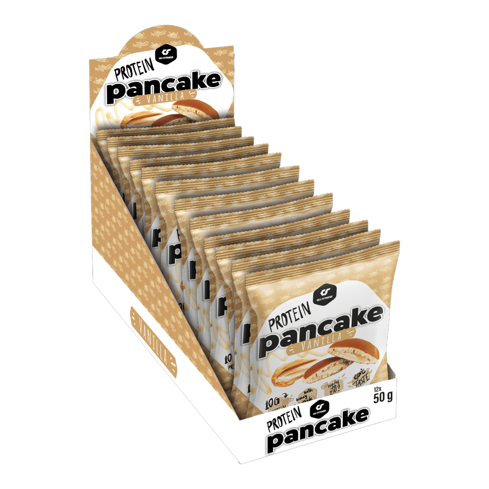 Go Fitness Vanilla Protein Pancake Box - 12 Pack